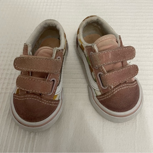 VANS 
Scratch Sneakers Old Skool Losanges | Pink - Picture 2 of 8